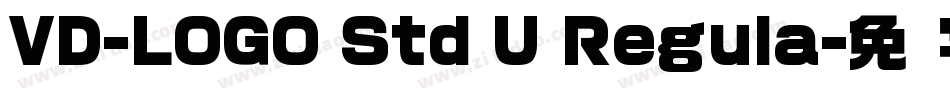 VD-LOGO Std U Regula字体转换